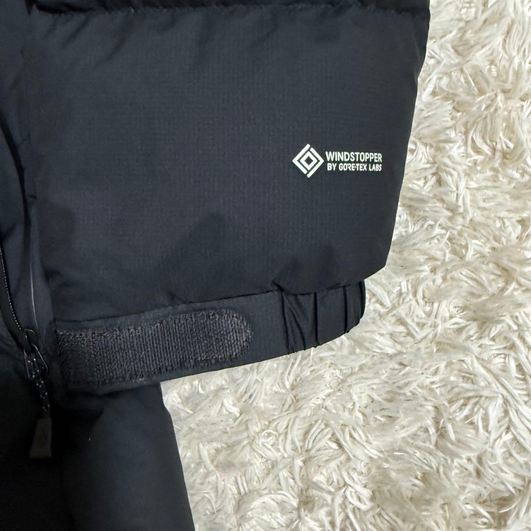 モンベル パーマフロストダウンパーカ ドローコード ブラック メンズL