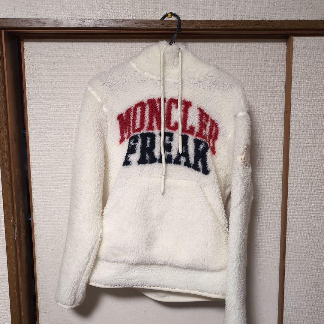 美品　MONCLER　ボア　パーカー　FREAKS　Mサイズ モンクレール