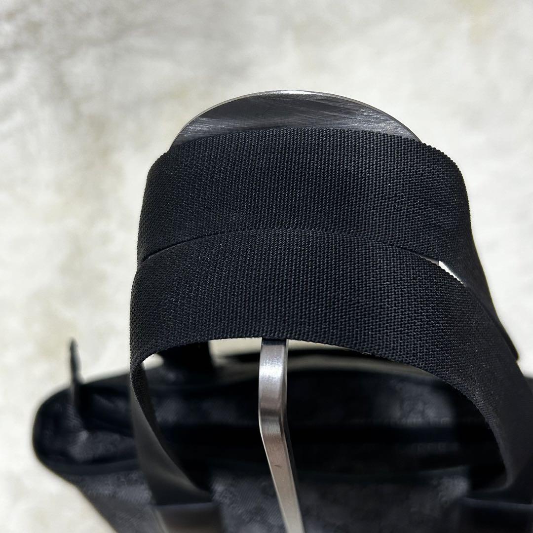 希少！GUCCI グッチ トートバッグ レザー キャンバス A4収納可 ブラック