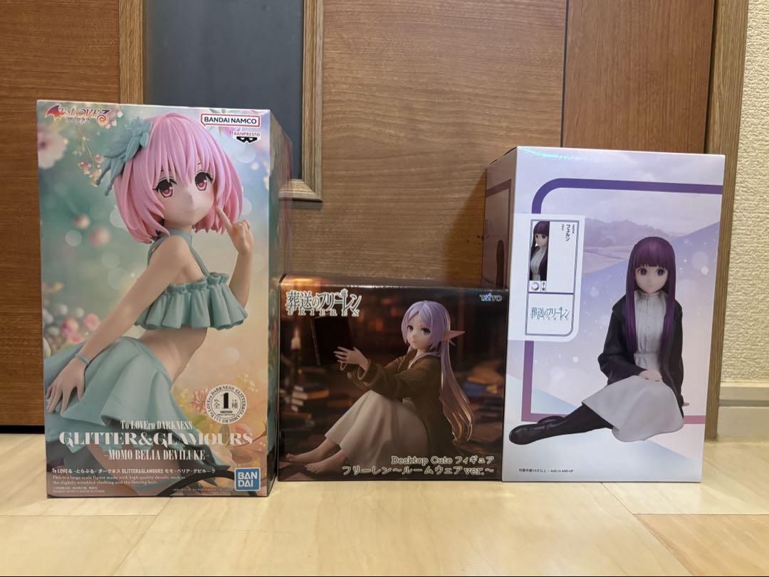 プライズフィギュアセット☆美少女系☆五等分の花嫁、初音ミク