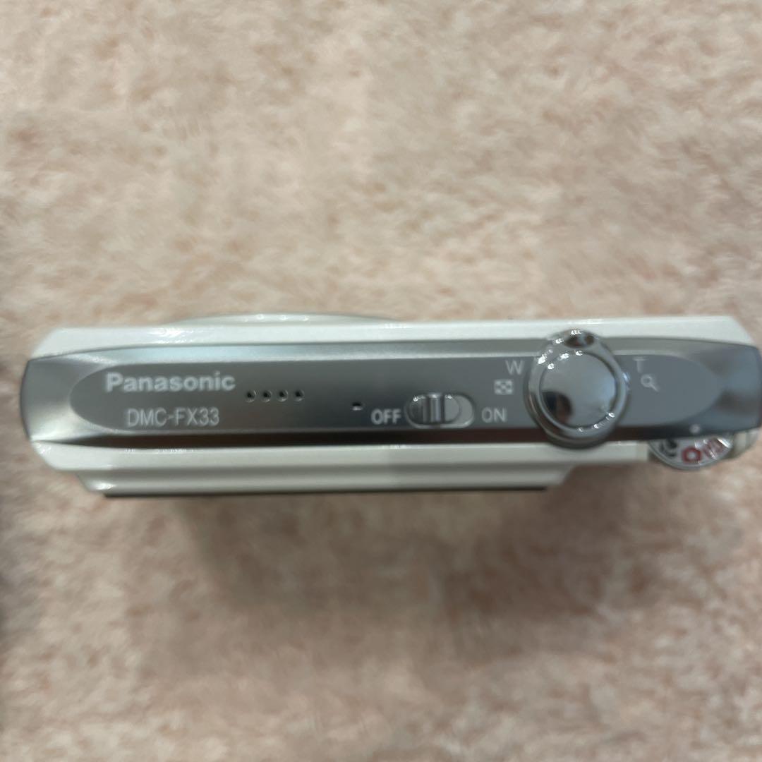 Panasonic LUMIX DMC-FX33 デジタルカメラ ホワイト
