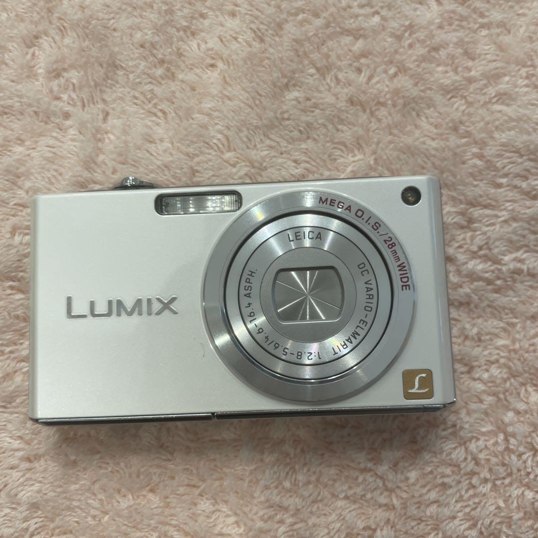 Panasonic LUMIX DMC-FX33 デジタルカメラ ホワイト