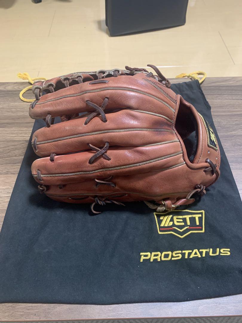 ZETT PROSTATUS 野球グローブ ブラウン