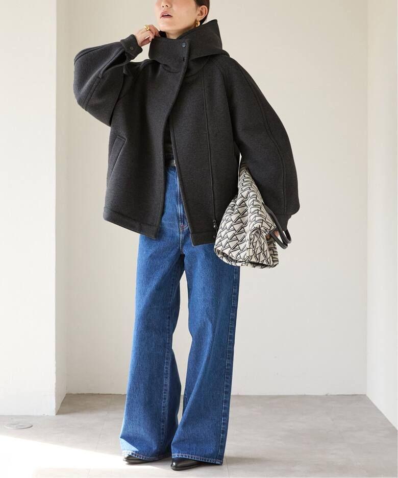 vermeil pariena ヴェルメイユパーイエナボンディングZIPブルゾン