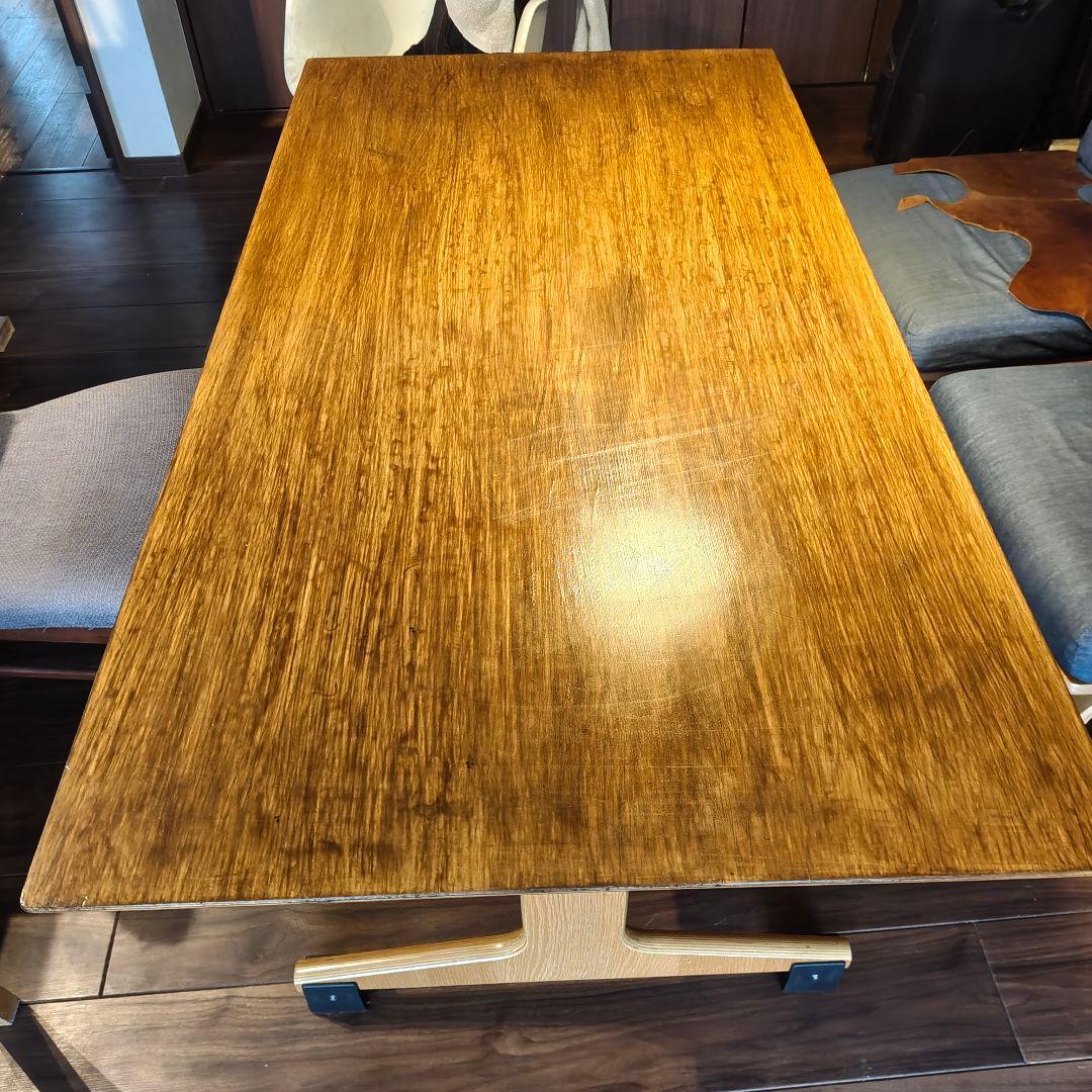 無印 リビングでもダイニングでも使える テーブル 150 80サイズ傷や汚れあり MARWIL-DEMENAGEMENTS_CH