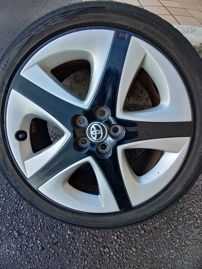 純正 17インチアルミホイールTOYOTA