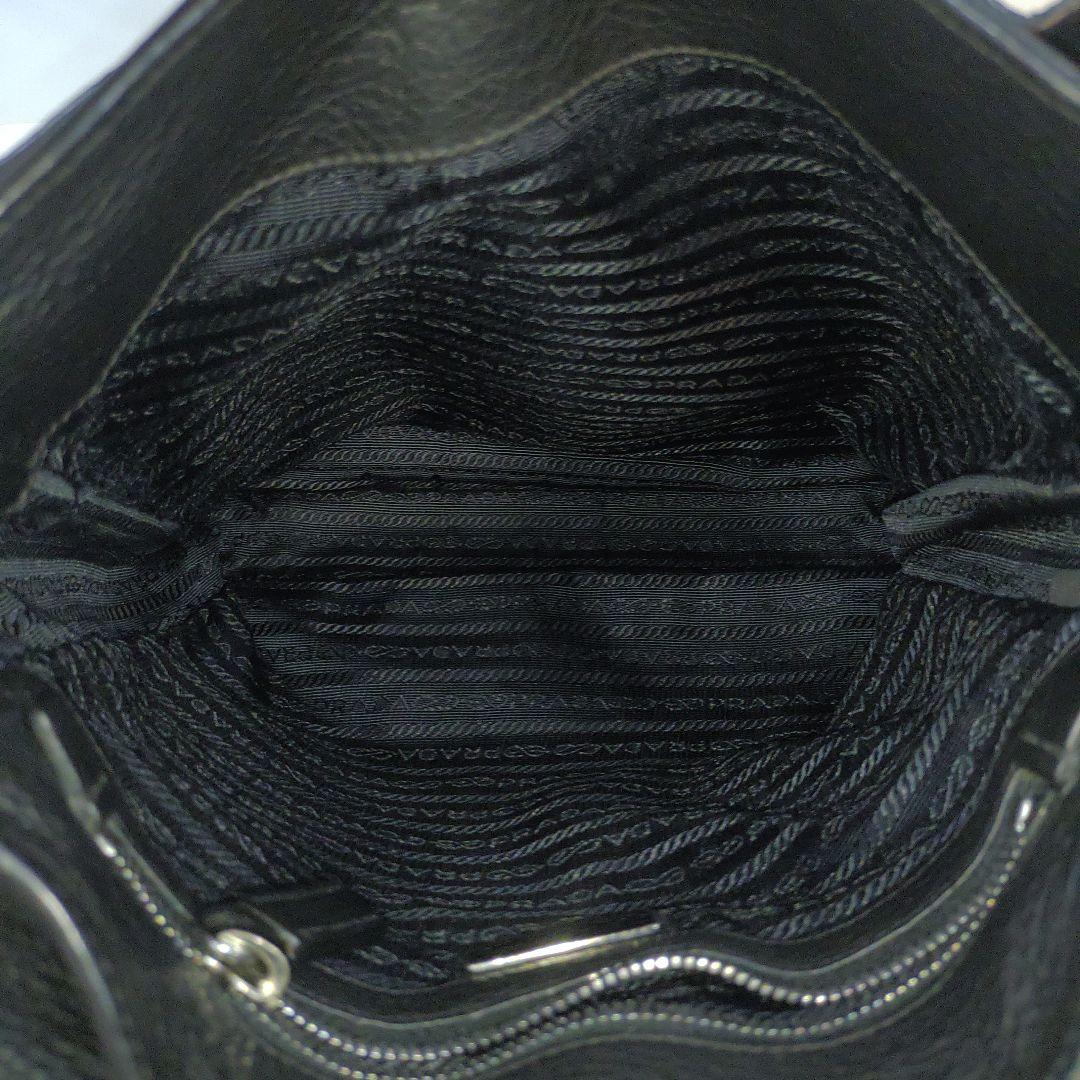 【美品】プラダ ショルダーバッグ ヴィッテロシティ ロック 黒 2VD005 美品】プラダ ショルダーバッグ ヴィッテロシティ ロック 黒 2VD005