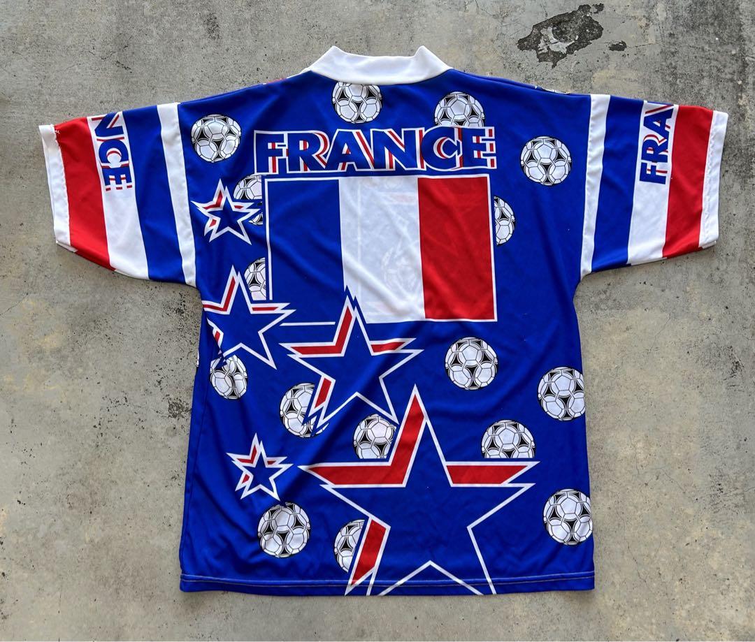 80'/90s フランス サッカーユニフォーム faspen公式 着丈77