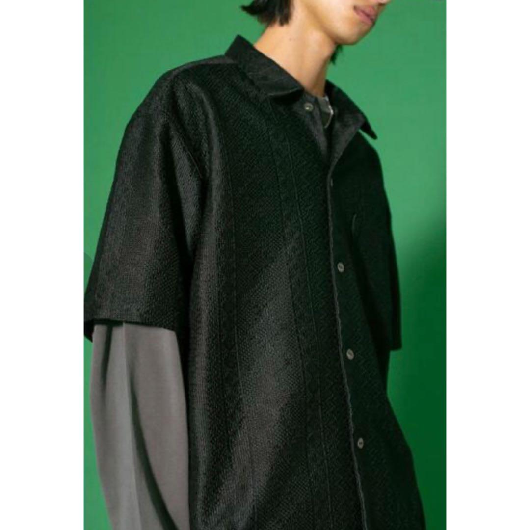 【極美品】monkey time MT RASCHEL LACE SHIRT