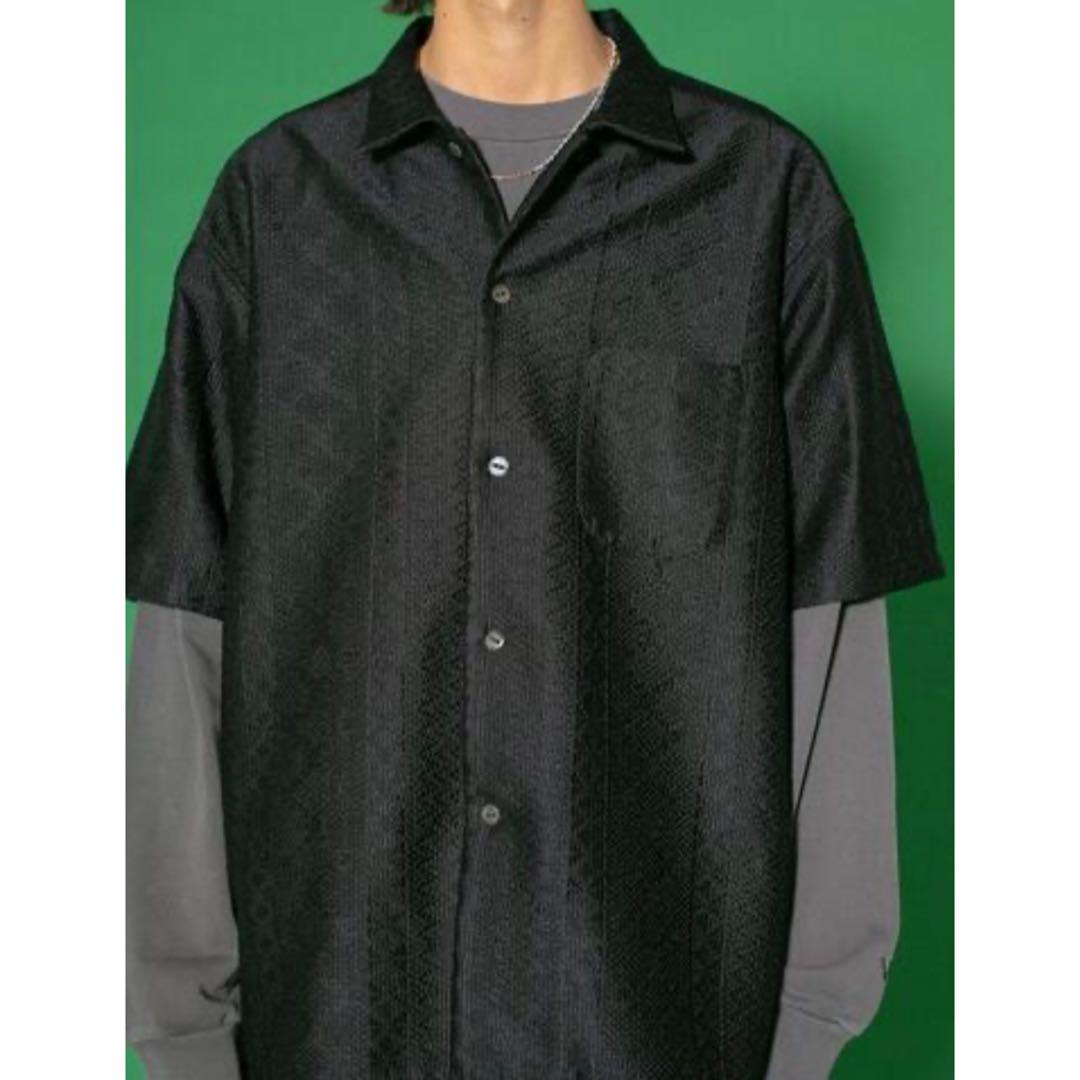 【極美品】monkey time MT RASCHEL LACE SHIRT