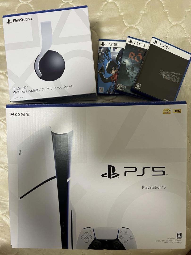 ps5 CFI-2000A01 ヘッドセット ソフト３本セット