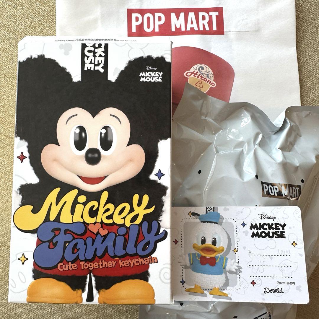 新品入荷 正規品POPMART】ディズニー ミッキーファミリー ドナルド Disney ぬいぐるみ・マスコット