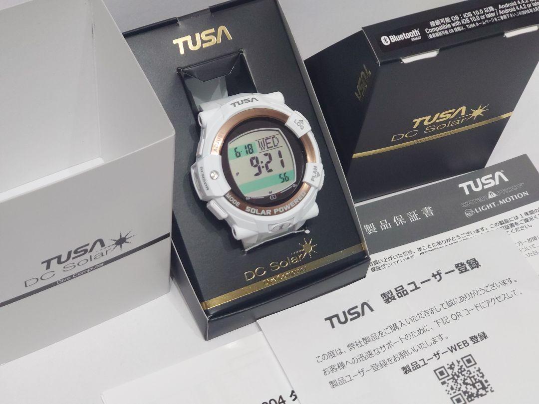 ⭐︎TAK⭐︎TUSA ダイブコンピューター　DC Solar ソーラー充電式ダイブコンピューター TUSA/ツサ IQ1203 DCSolar