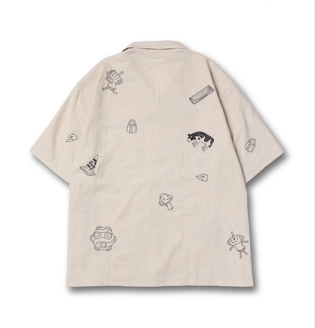 新品 vaultroom KATAMARI DAMACY S/S SHIRT KATAMARI DAMACY S/S SHIRT / NATURAL – VAULTROOM