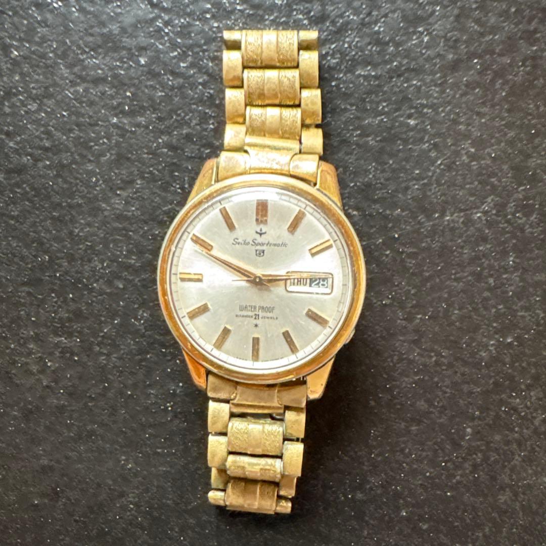 稼動品 Seiko 5 Sprtsmatic 自動巻き 腕時計 防水