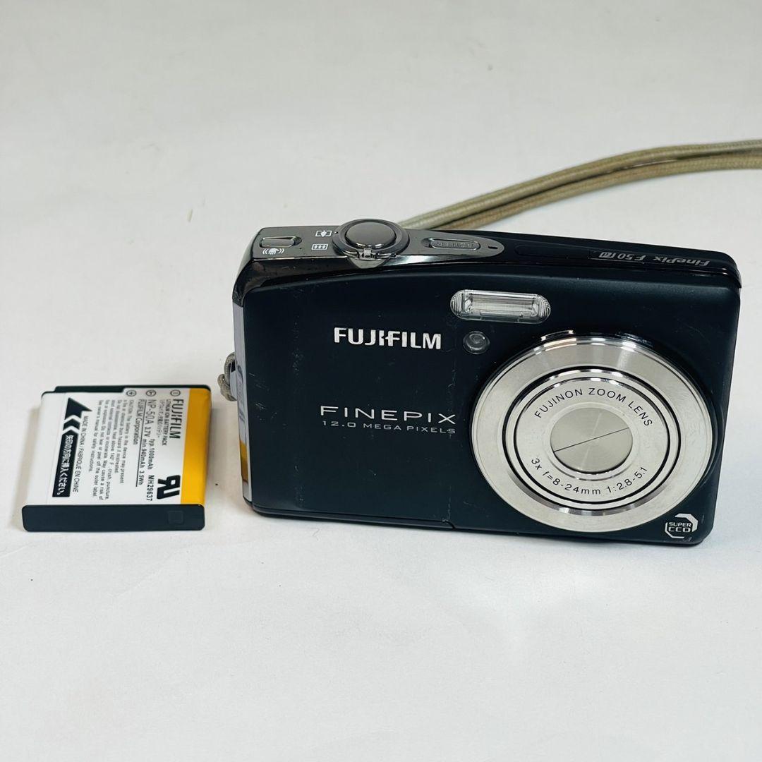 【美品】Fujifilm FinePix f50fdデジタルカメラ　動作確認済
