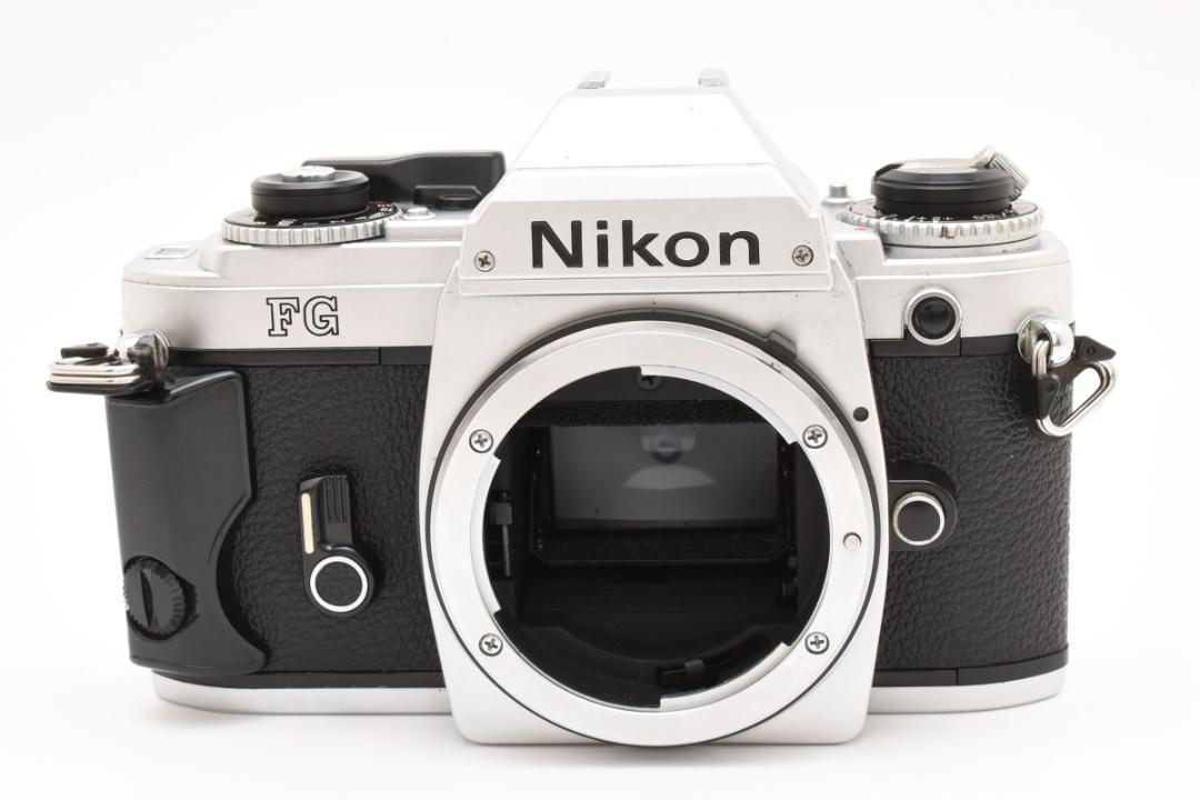 超美品 ニコン FG シルバー MF-15　フィルム　モルト新品交換済 M561 超美品 ニコン FG シルバー MF-15 フィルム モルト新品交換済 M561