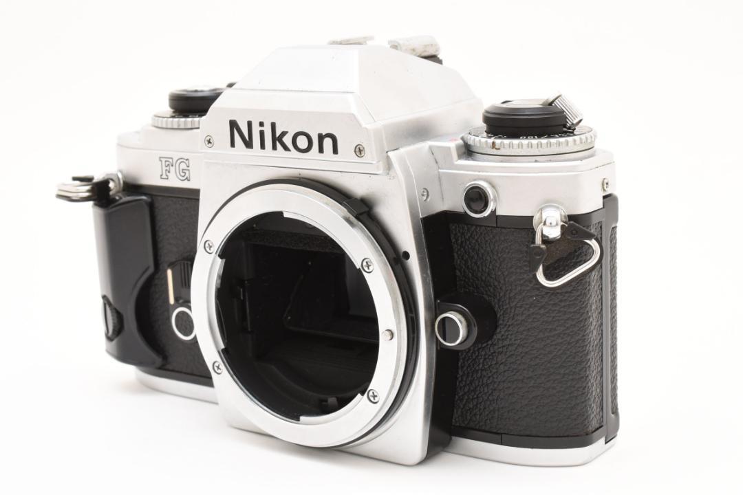 超美品 ニコン FG シルバー MF-15　フィルム　モルト新品交換済 M561 超美品 ニコン FG シルバー MF-15 フィルム モルト新品交換済 M561