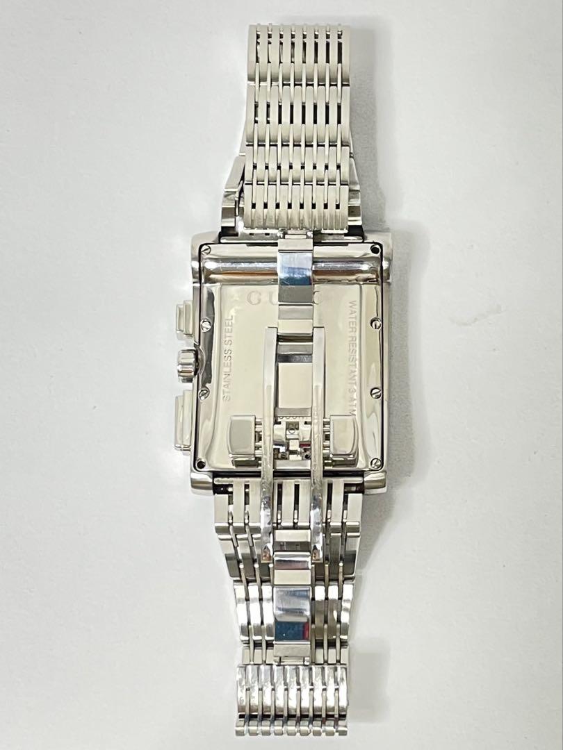 【ジャンク品】GUCCI クロノ 8600M QZ メンズクオーツ腕時計
