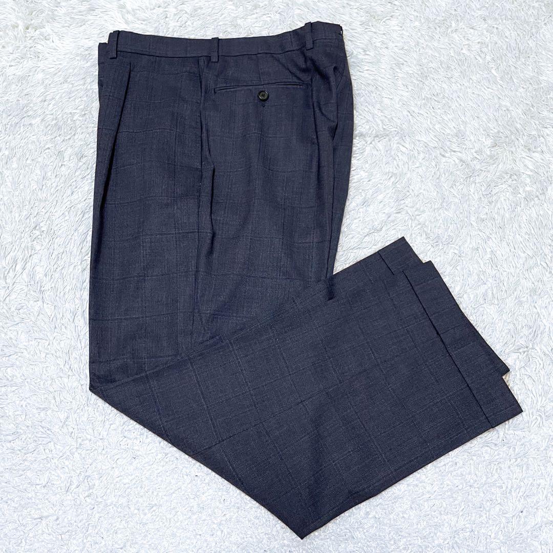 国産原料100% ダンヒル グレンチェック 最高級 黒タグ スーツ