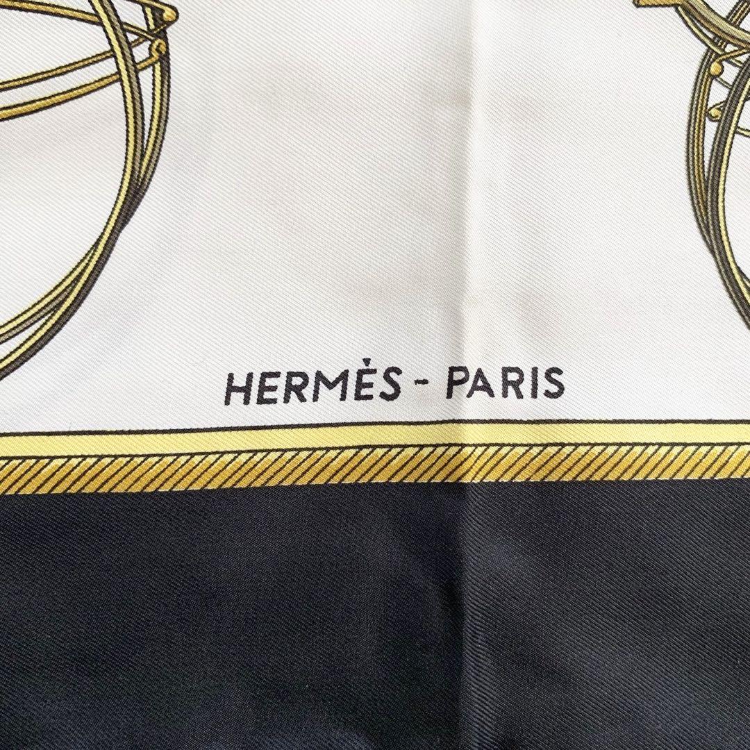 HERMES　エルメス　カレ90　LA PERRIERE　馬車　シルク100%