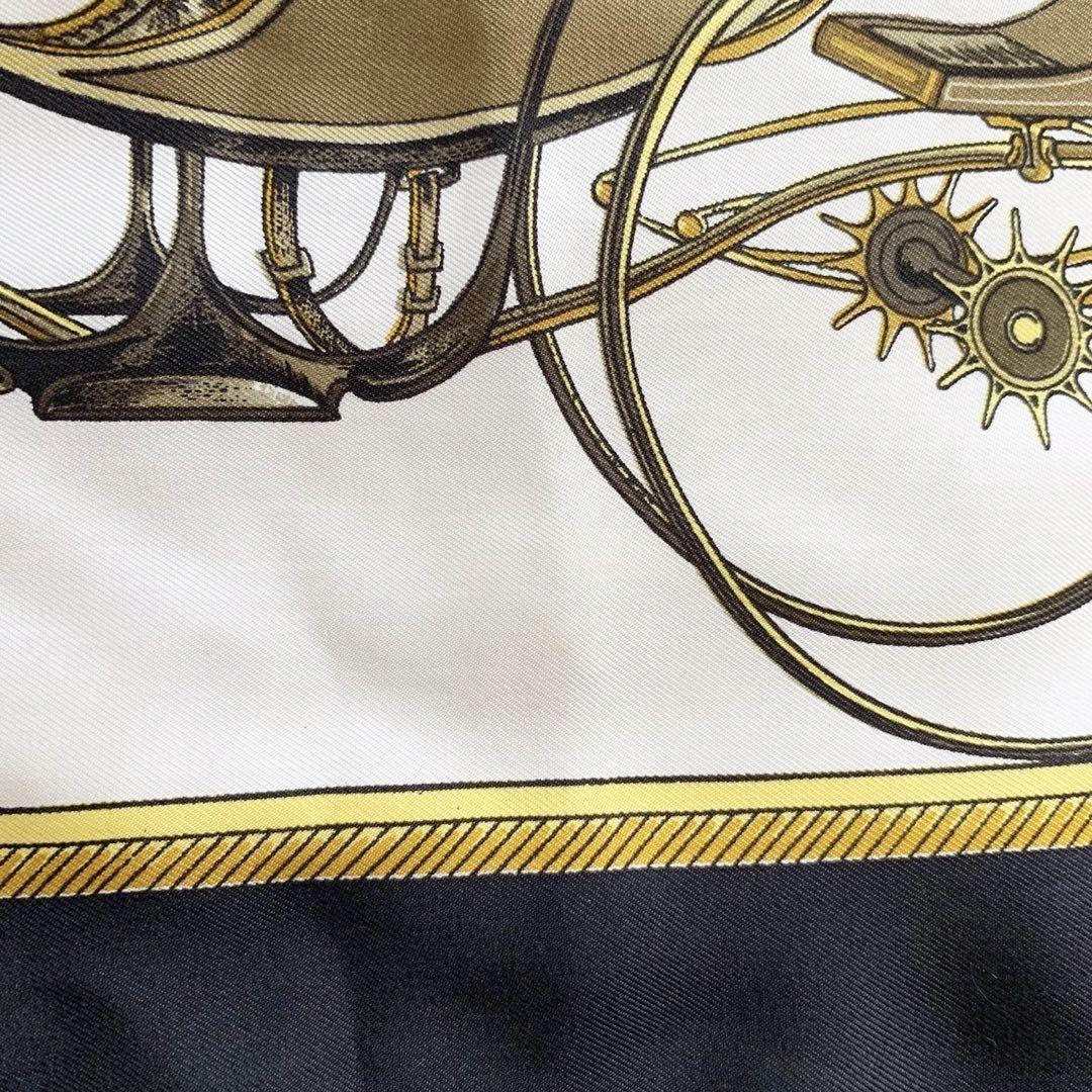 HERMES　エルメス　カレ90　LA PERRIERE　馬車　シルク100%