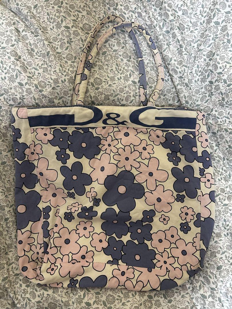 D&G　DOLCE&GABBANA　ドルチェ&ガッバーナ　花柄トートバッグ