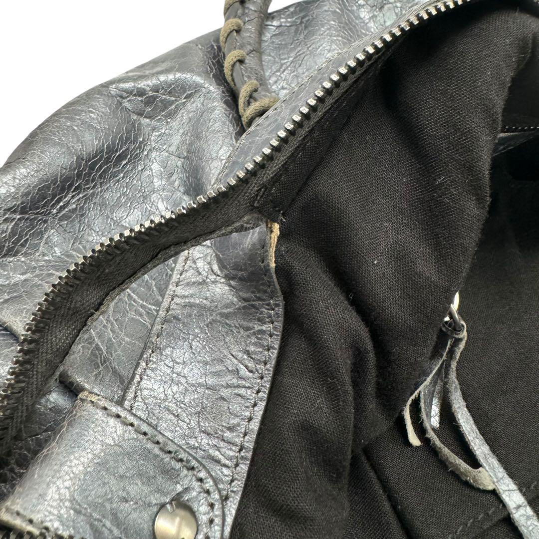 バレンシアガ 2way ショルダーバッグ ハンド ザ シティ レザー