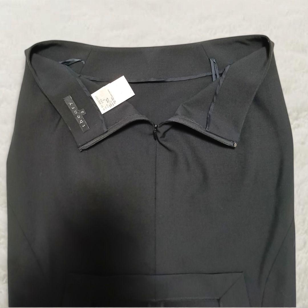 【極美品】theory セオリー スーツ セットアップ ブラック M ビジネス