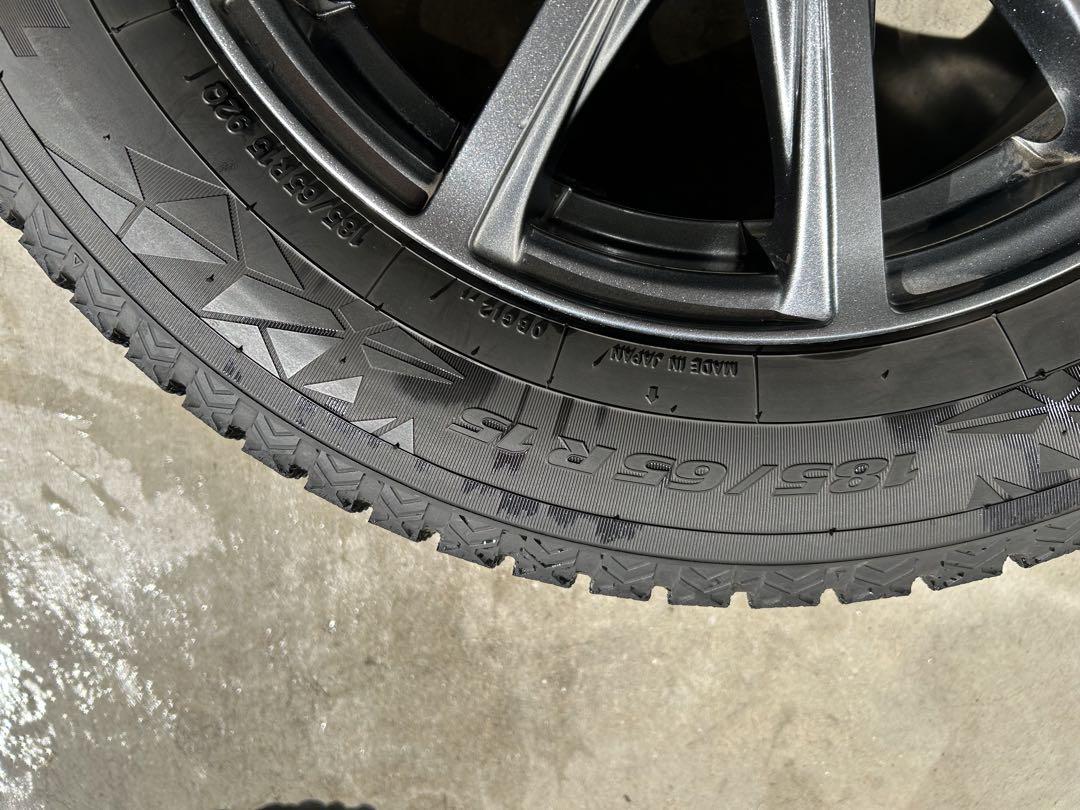 スタッドレスタイヤ 185/65R15 ホイールセット 15インチ 4本セット