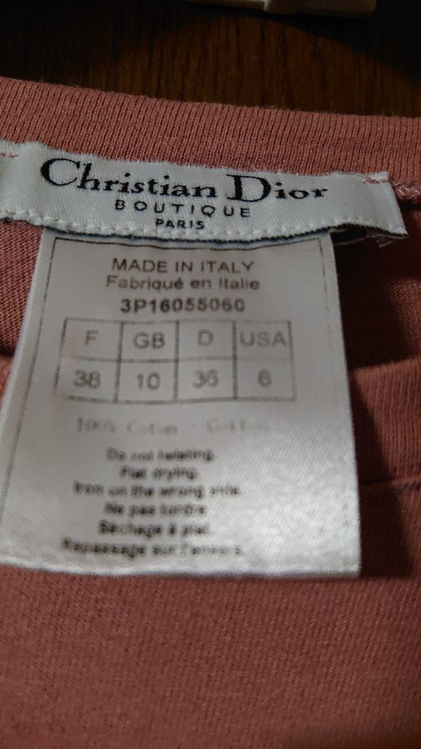 送料無料特集 | 激安の新品・型落ち・アウトレット ☆Christian Dior ピンク Tシャツ 38☆ トップス