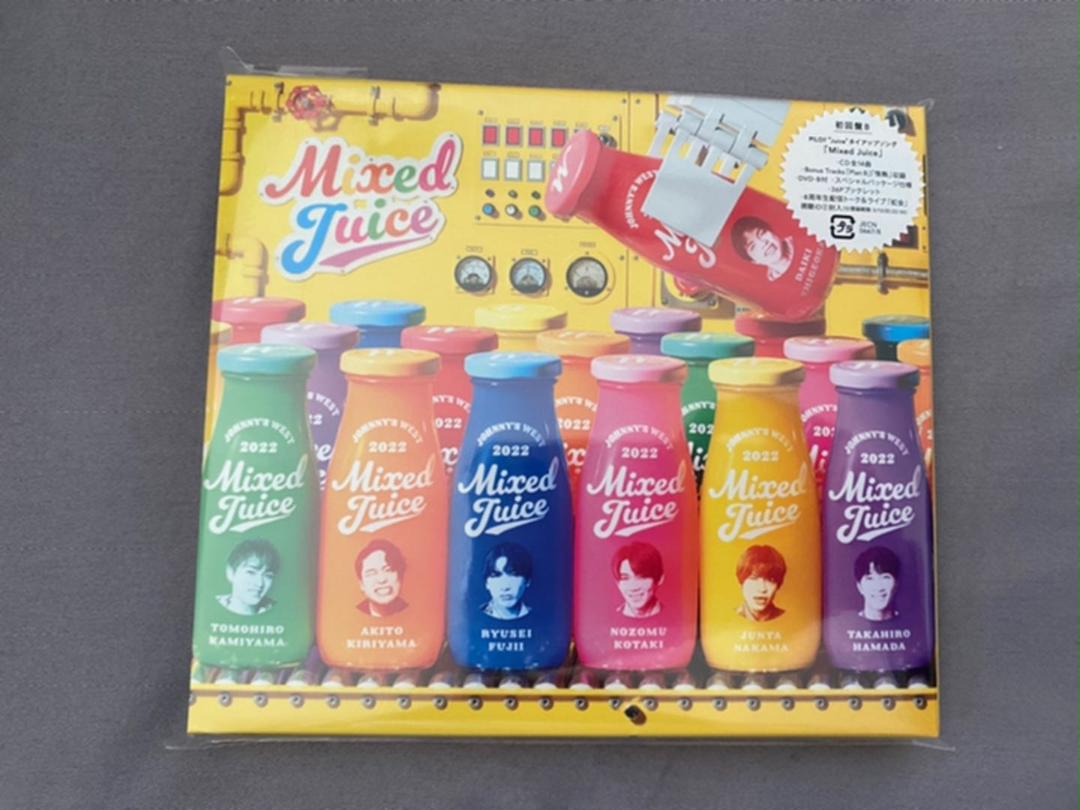 限定SALEお得 ジャニーズWEST 3形態 ステッカー X5CPt-m48006843128 Mixed Juice 在庫特価