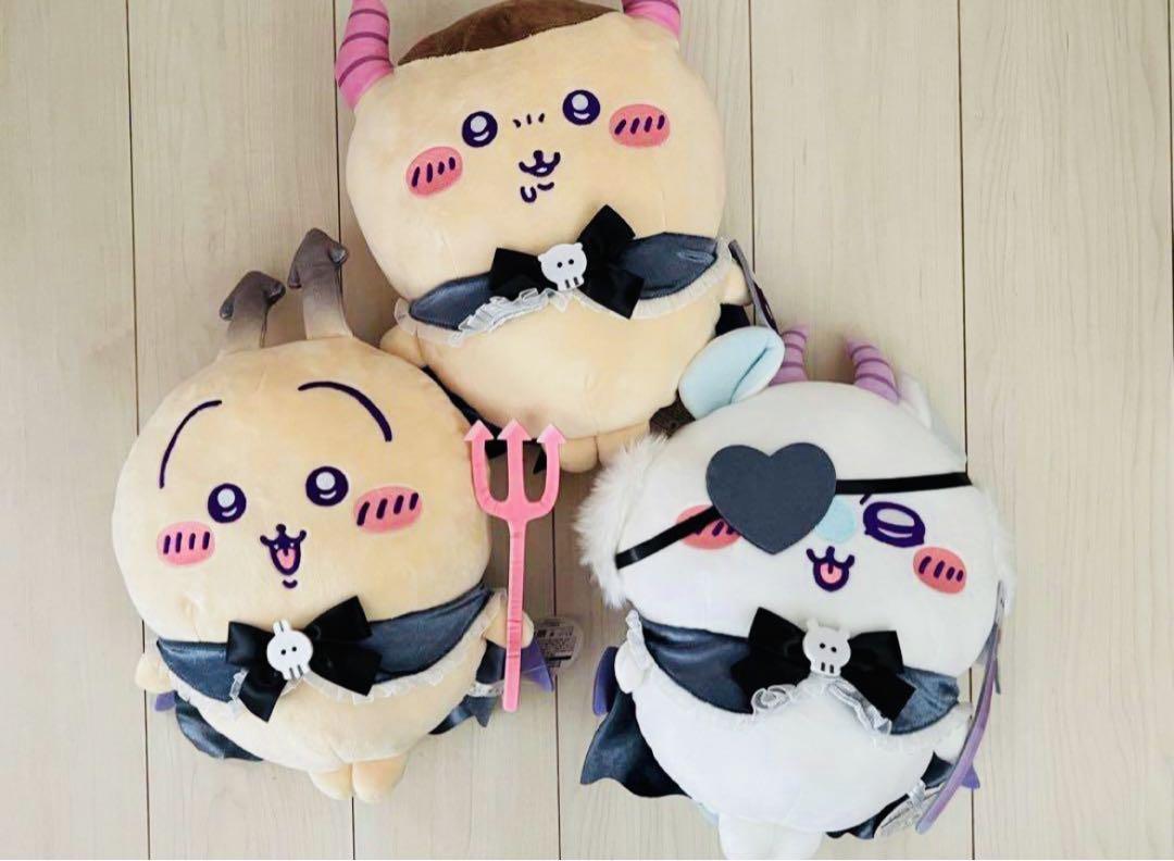 ちいかわぬいぐるみまとめ売り　てんしなBIG あくまなBIG