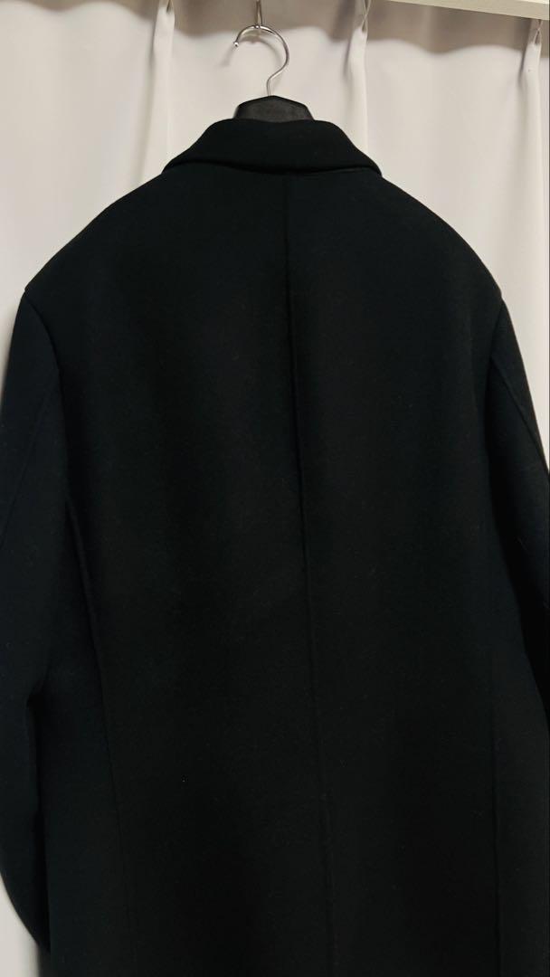 ユニクロ +J ウールブレンドチェスターコート XL 09 BLACK
