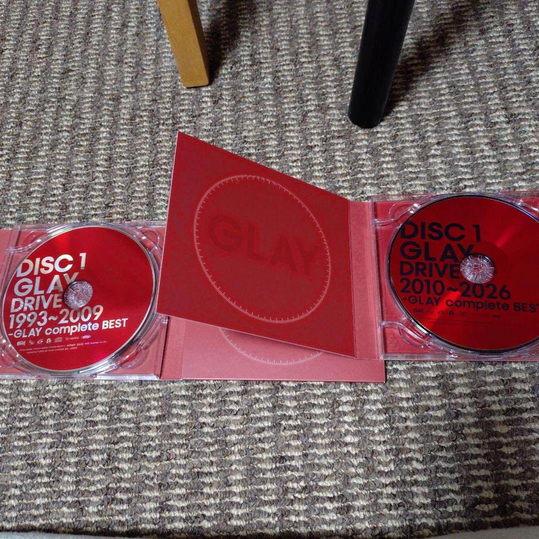 GLAY DRIVE 　コンプリートベスト　通常盤　明日まで