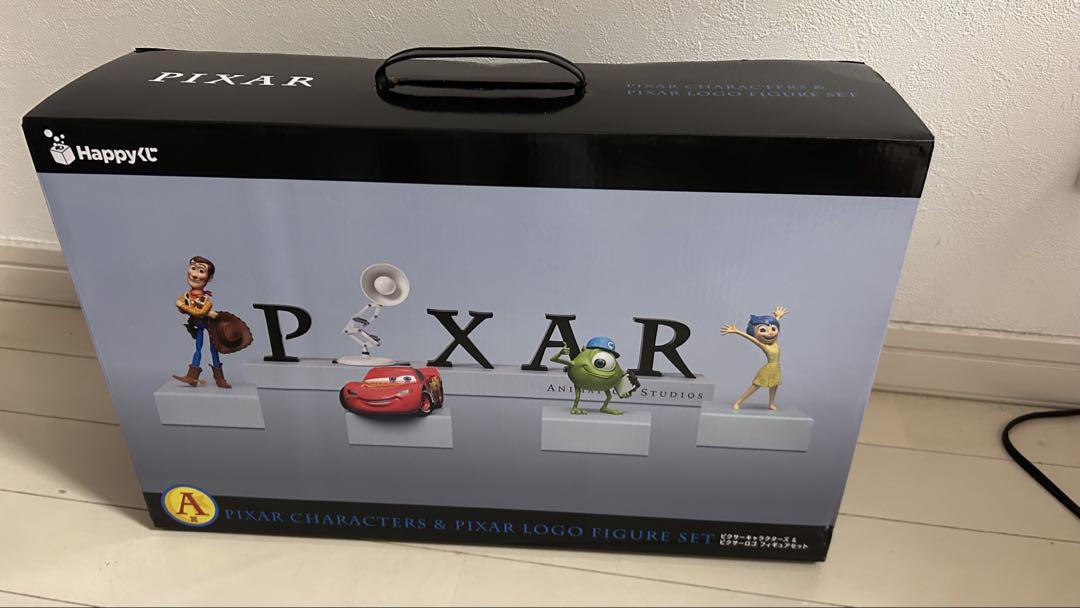 PIXAR ハッピーくじ2025 キャラクター＆ロゴフィギュアセット