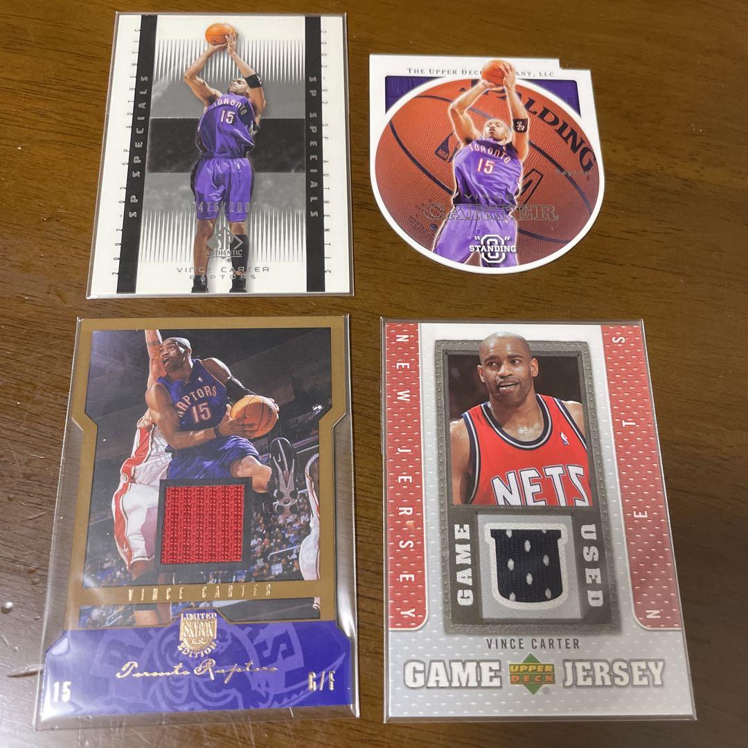 Vince Carter ゲーム用ジャージカード 99枚限定
