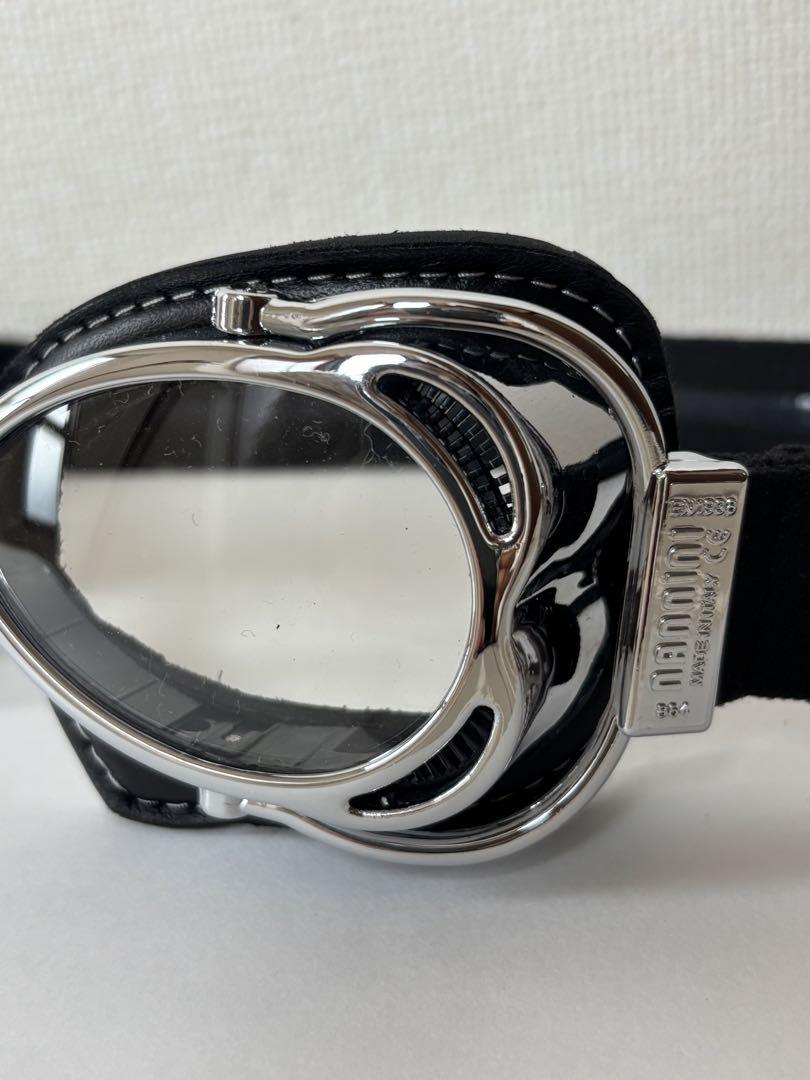 バイクウェア・装備 nannini HOT ROD SHINY CHROME/BLACK CLEAR