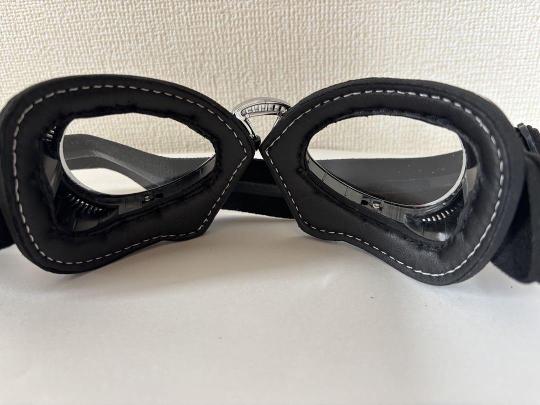バイクウェア・装備 nannini HOT ROD SHINY CHROME/BLACK CLEAR