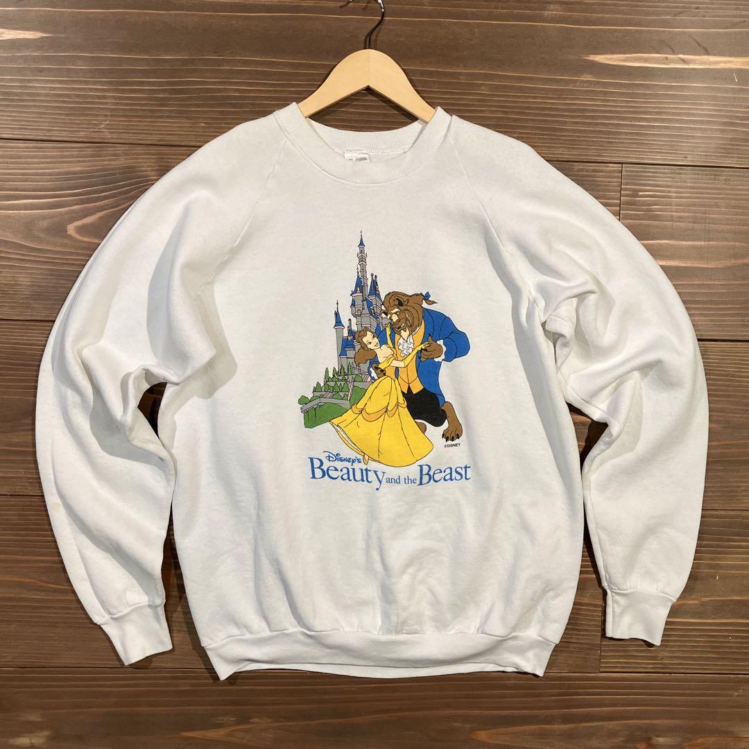 USA製 Disney 美女と野獣　スウェット　トレーナー　XXL