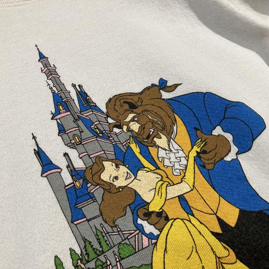 USA製 Disney 美女と野獣　スウェット　トレーナー　XXL