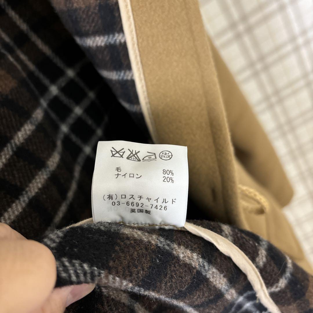 ファクトタム×グローバーオール ダッフルコート キャメル