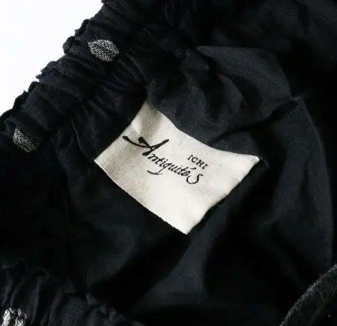 ichi antiquites オーガニックドットスカート