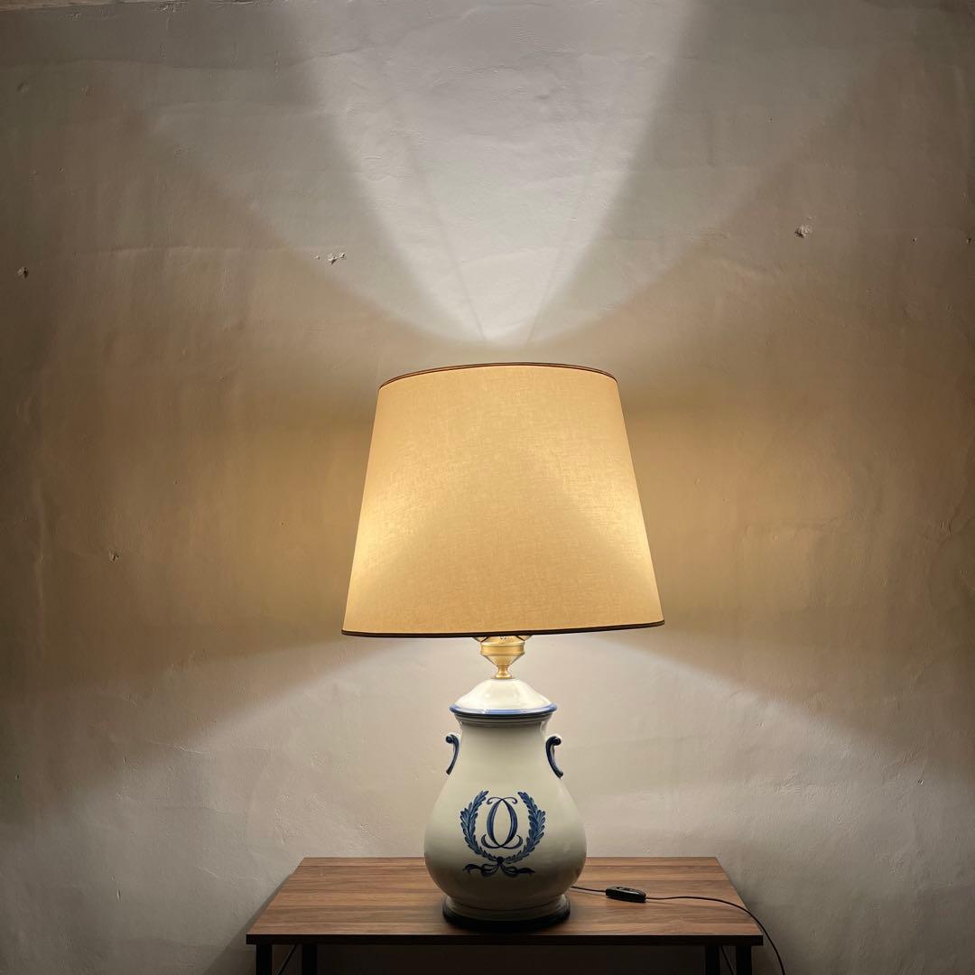 ヤマギワ照明　陶器テーブルランプ