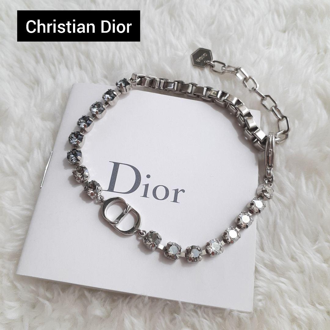 ⭐Dior⭐️ ブレスレット　ブルークリスタル　CDロゴ 大森元貴モデル