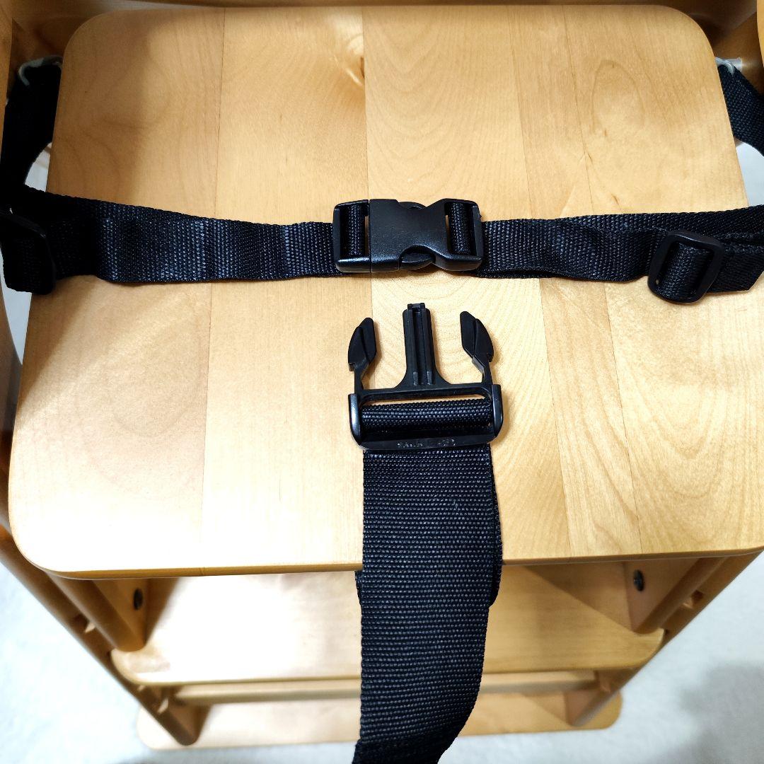 美品✨️ 澤田木工所 木製 おりたたみ ハイ・ローチェア　2WAY