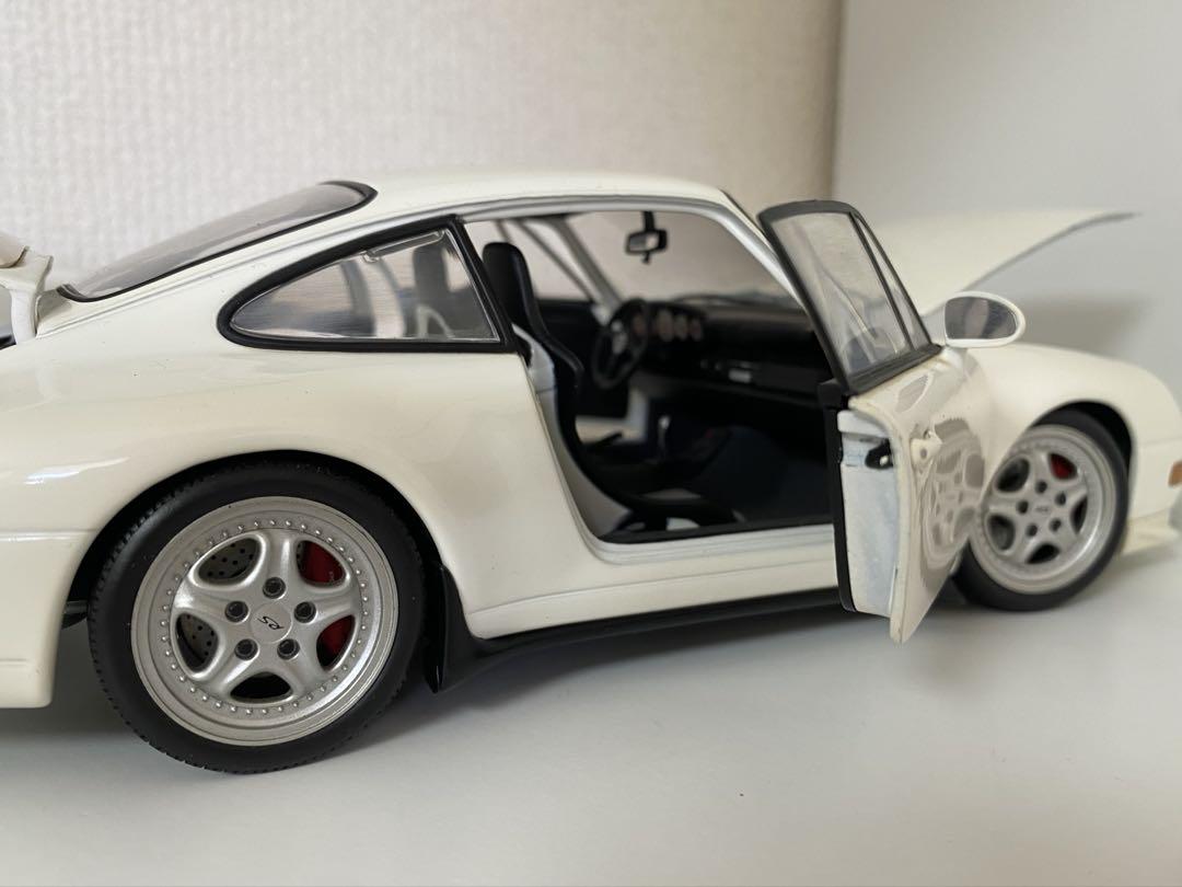 美品　1/18 ミニカー　当時物　ポルシェ　911ターボ　1994