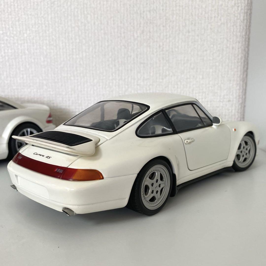 美品　1/18 ミニカー　当時物　ポルシェ　911ターボ　1994