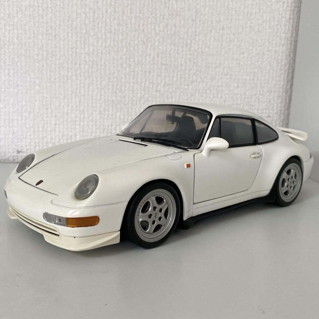 美品　1/18 ミニカー　当時物　ポルシェ　911ターボ　1994
