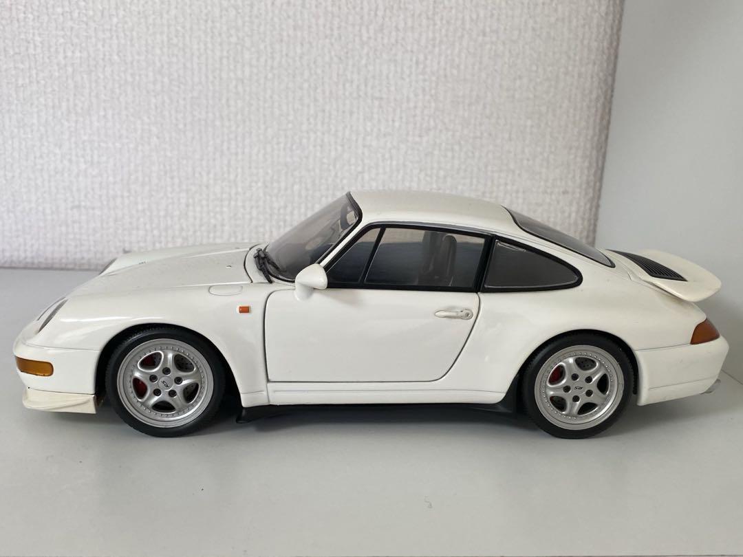 美品　1/18 ミニカー　当時物　ポルシェ　911ターボ　1994